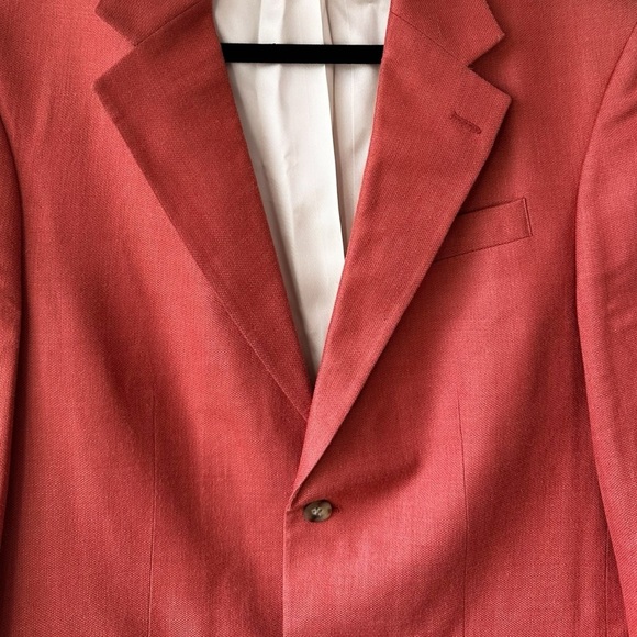 Oscar de la Renta Silk Wool Blend Sport Blazer 40R - Picture 4 of 15